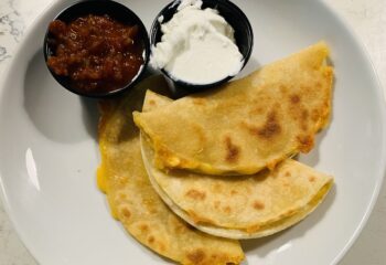 Cheddar Cheese Quesadilla
