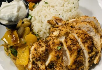 Blackened Chicken Fajita Bowls